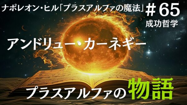 アンドリューカーネギーのプラスアルファの物語｜ナポレオンヒルの成功哲学